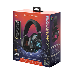 JBL Quantum 910 Wireless, black - Wireless gaming headset Item - JBLQ910WLBLK