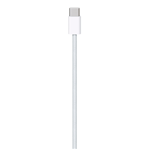 Apple USB-C Woven Charge Cable, 1 m, white - Cable Item - MQKJ3ZM/A MQKJ3ZM/A