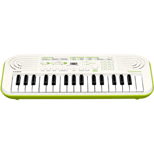 Casio SA-50, 32-keys, white/green - Mini Synthesizer Item - SA50 SA50