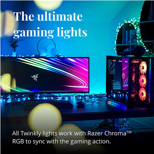 Twinkly Special Edition 250 RGB+W LED String (Gen II), IP44, 20 m, black - Smart Christmas Lights Item - TWS250SPP-BEU