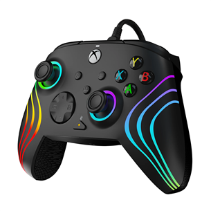 PDP, Xbox Series X|S & PC, Black Afterglow Wave Wired Controller - Gamepad 708056069254
