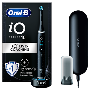 Elektrinis dantų šepetėlis Braun Oral-B iO 10, Juodas Prekė - IO10BLACK