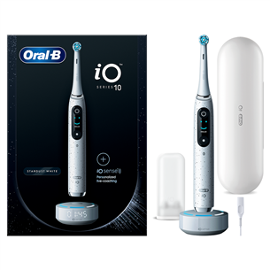 Elektrinis dantų šepetėlis Braun Oral-B iO 10, Baltas Prekė - IO10WHITE