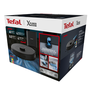 Tefal X-PLORER Serie 75 S+, black - Robot vacuum cleaner Item - RG8595