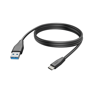 Hama Charging Cable, USB-A, USB-C, 3 м, черный - USB-кабель Товар - 00201597 00201597
