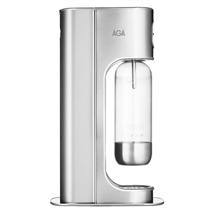 AGA Exclusive, stainless steel - Sparkling water maker Item - 341861 341861