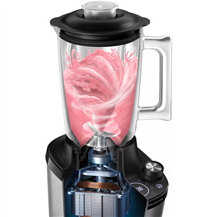 Philips 7000, 1500 Вт, серебристый/черный - Блендер Товар - HR3760/00