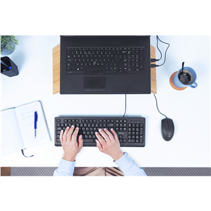 Trust Primo, US, black - Keyboard Item - 23880