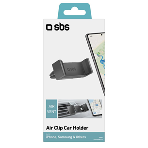 SBS Air-Vent Clip, черный - Автомобильный держатель для телефона Товар - TESUPAIRCLIP