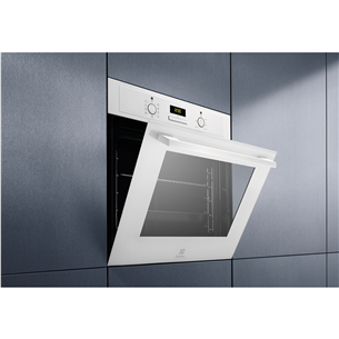 Electrolux, 8 functions, 65 L, white - Built-in Oven Item - EOF3H40BW