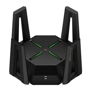 WiFi maršrutizatorius Xiaomi Mi Router AX9000, WiFi 6, juodas Prekė - DVB4304GL