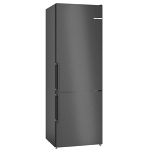 Bosch, NoFrost, 440 л, высота 203 см, черный - Холодильник Товар - KGN49VXCT KGN49VXCT