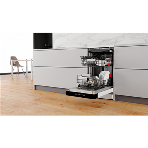 Whirlpool, 10 place settings, white - Freestanding Dishwasher Item - WSFO3O34PF