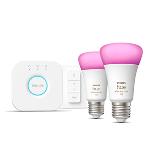 Philips Hue White and Color Starter Kit, E27, 2 pcs, color - Smart Light Kit Item - 929002468805 929002468805