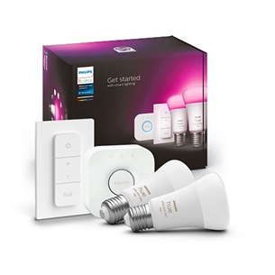 Philips Hue White and Color Starter Kit, E27, 2 pcs, color - Smart Light Kit Item - 929002468805