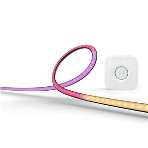 Philips Hue Play Gradient PC Lightstrip, 24''-27'' + мост, черный/белый - Умная светодиодная лента для монитора Товар - 929003498502 929003498502