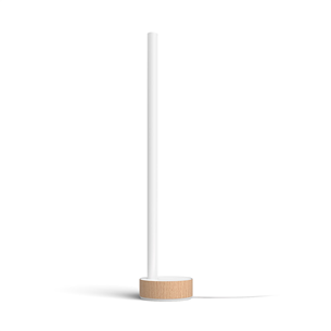 Philips Hue Signe, White and Color Ambiance, EU/UK, white/oak - LED Table Lamp Item - 929003479601