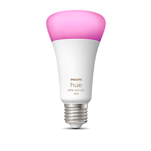 Philips Hue White and Color 1600, E27, white - Smart Light Item - 929002471601 929002471601