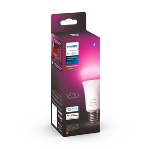 Philips Hue White and Color 1600, E27, white - Smart Light Item - 929002471601