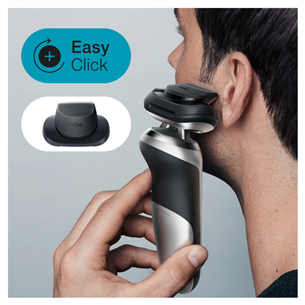 Barzdaskutė Braun Series 7 360° Flex, AutoSense, Wet & Dry, black/silver Prekė - 71-S7200CC