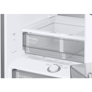 Samsung BeSpoke, 387 L, height 203 cm, black - Refrigerator Item - RB38C7B6BB1/EF