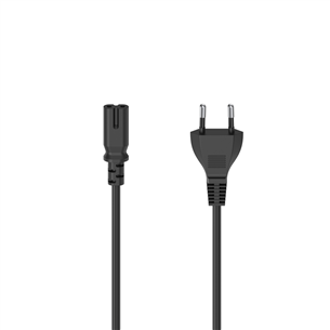 Hama Power Cord, 2-pin, 1,5 m, black - Power cord Item - 00223273 00223273