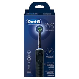Elektrinis dantų šepetėlis Braun Oral-B Vitality Pro, Prekė - D103VITALITYBLACK