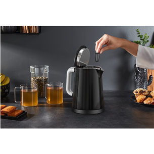 Tefal Smart & Light, variable thermostat, 1 L, black - Kettle Item - KO8548