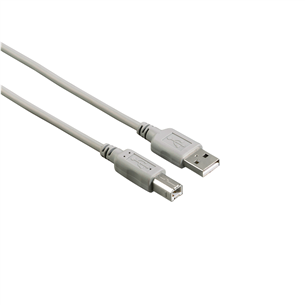 Hama USB Cable, USB-A, USB-B, 3 м, белый - USB-кабель Товар - 00300066 00300066