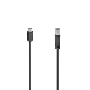 Laidas Hama USB 2.0 Cable, USB-C, USB-B, 1.5m Prekė - 00200642 00200642