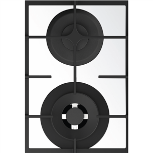 Whirlpool, double zone, width 59 cm, white - Built-in Gas Hob Item - AKTL629/WH