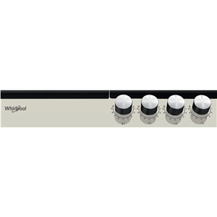 Whirlpool, width 59 cm, beige - Built-in Gas Hob Item - AKTL629/S
