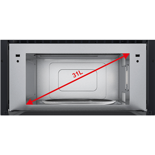 Įmontuojama mikrobangų krosnelė Whirlpool Prekė - AMW730/NB