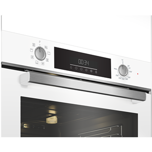 Beko, Beyond, каталитическая очистка задней стенки, 72 л, белый - Интегрируемый духовой шкаф Товар - BBIM14300WMS