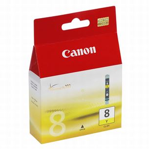 Rašalo kasetė Canon CLI-8Y, Geltona CLI8Y