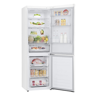 LG, No Frost, 341 л, высота 186 см, белый - Холодильник Товар - GBB61SWHMN.ASWQEUR