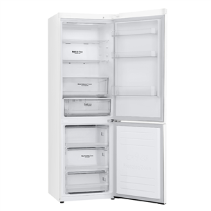 LG, No Frost, 341 л, высота 186 см, белый - Холодильник Товар - GBB61SWHMN.ASWQEUR