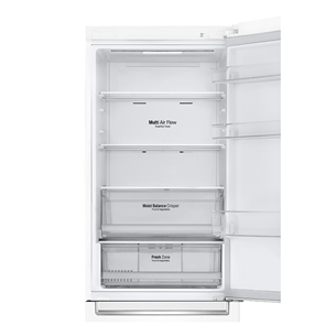LG, No Frost, 341 л, высота 186 см, белый - Холодильник Товар - GBB61SWHMN.ASWQEUR
