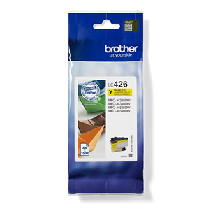 Rašalo kasetė Brother LC426M (geltona) Prekė - LC426Y LC426Y