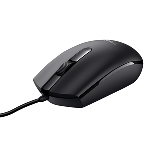 Trust Basi, black - Wired Optical Mouse Item - 24271