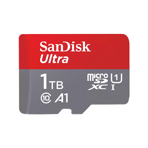 SanDisk Ultra microSDXC, 1 ТБ, серый - Карта памяти MicroSD с SD-адаптером Товар - SDSQUAC-1T00-GN6MA
