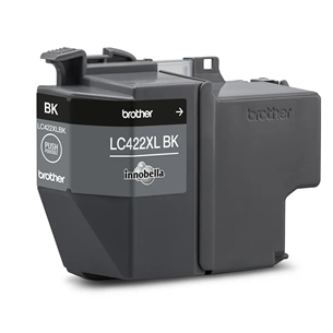 Rašalo kasetė Brother LC422BK XL, Juoda Prekė - LC422XLBK LC422XLBK