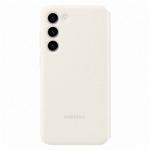 Samsung Smart View Wallet, Galaxy S23+, бежевый - Чехол Товар - EF-ZS916CUEGWW