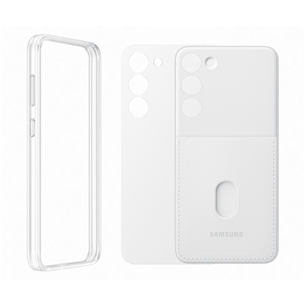 Samsung Frame cover, Galaxy S23+, белый  - Чехол для смартфона Товар - EF-MS916CWEGWW