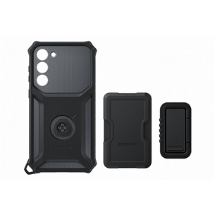 Samsung Rugged Gadget Case, Galaxy S23+, титановый - Чехол для смартфона Товар - EF-RS916CBEGWW
