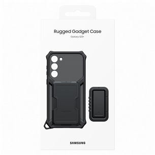 Samsung Rugged Gadget Case, Galaxy S23+, титановый - Чехол для смартфона Товар - EF-RS916CBEGWW