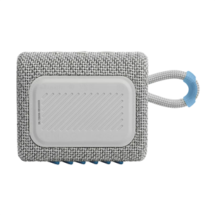 JBL GO 3 Eco, white - Portable Wireless Speaker Item - JBLGO3ECOWHT