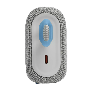 JBL GO 3 Eco, white - Portable Wireless Speaker Item - JBLGO3ECOWHT