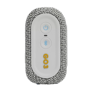 JBL GO 3 Eco, white - Portable Wireless Speaker Item - JBLGO3ECOWHT