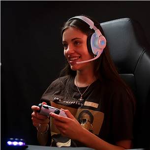 JBL Quantum 910P Console Wireless, white - Wireless gaming headset Item - JBLQ910PWLWHTBLU